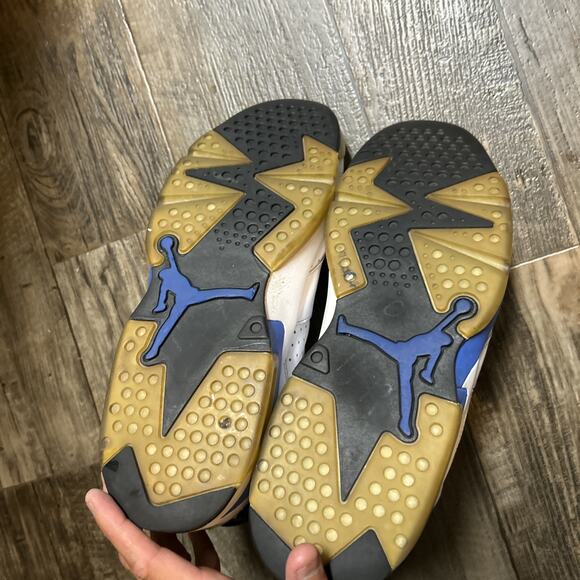 Air Jordan 6 Retro 2014 'Sport Blue Pack' 384664-107 Men's Size 12 - Picture 6 of 9